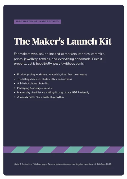 Cover of The Maker's Launch Kit